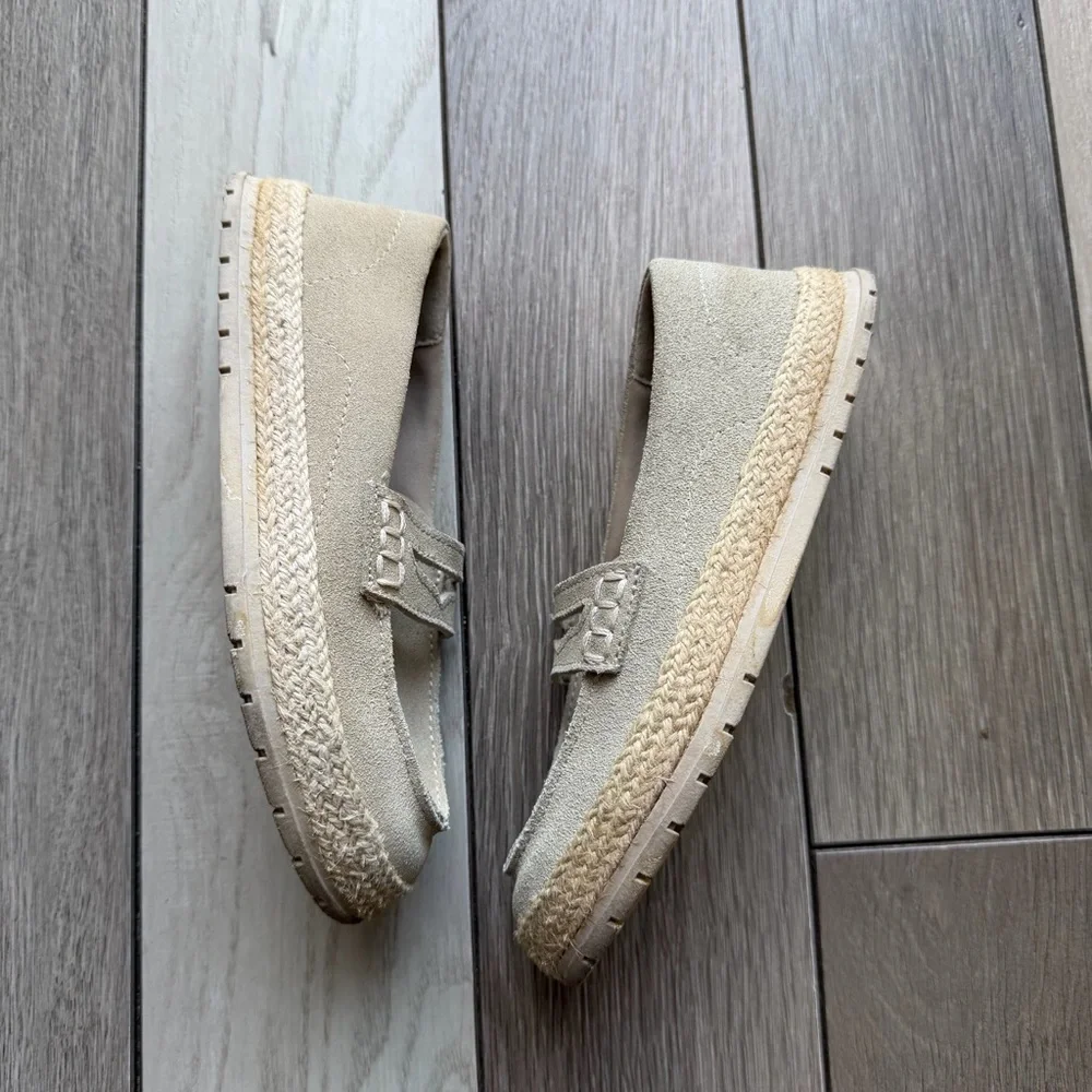 Zara Kids Beige Moccasins
